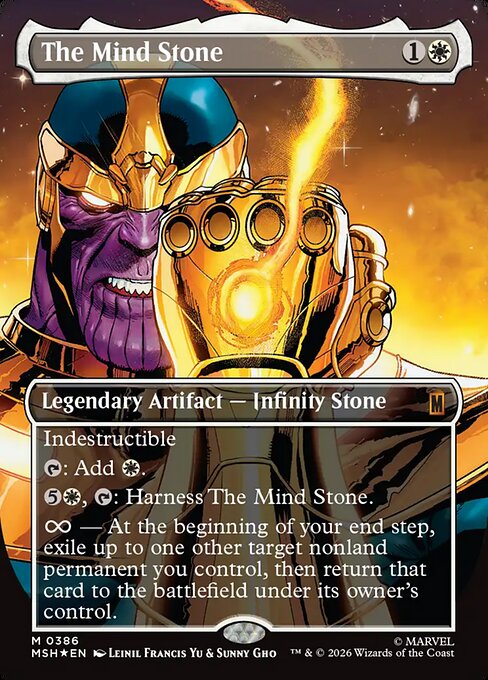 MSH: The Mind Stone (Borderless) (Foil)