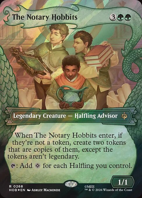 HOB: The Notary Hobbits (Showcase) (Surge Foil)