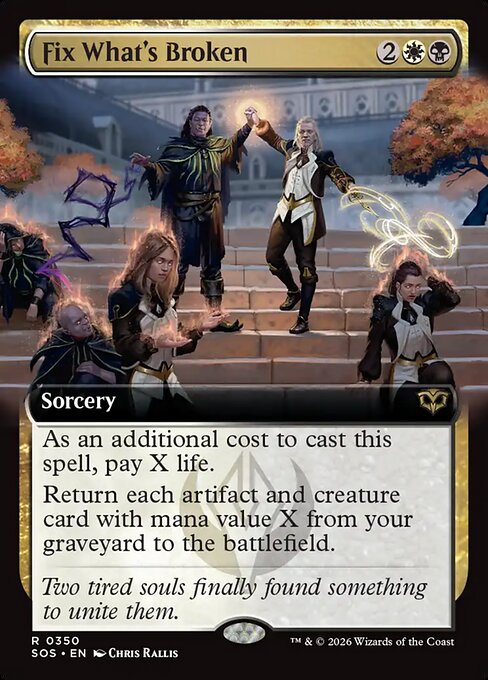SOS: Fix What's Broken (Extended Art) (Foil)