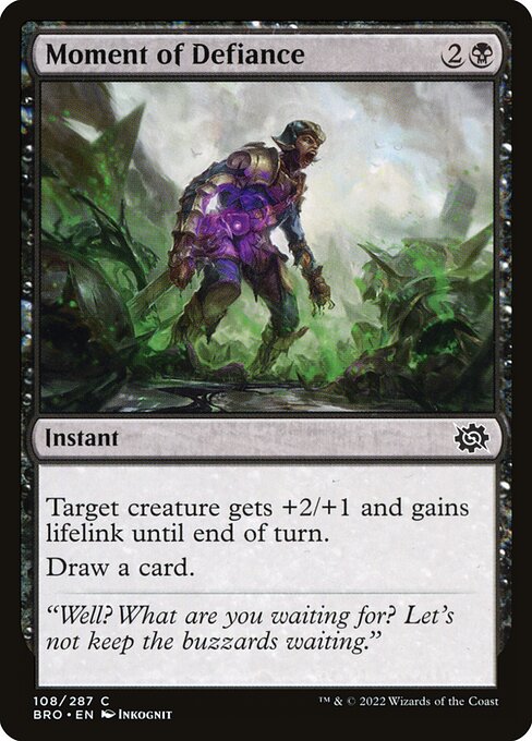 BRO: Moment of Defiance (Foil)