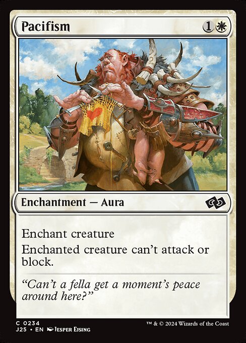 J25: Pacifism