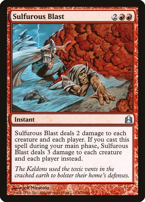 CMD: Sulfurous Blast