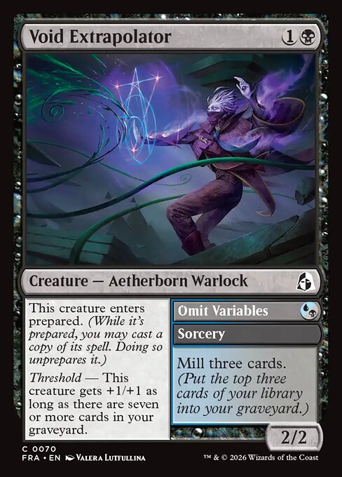 FRA: Void Extrapolator (Foil)