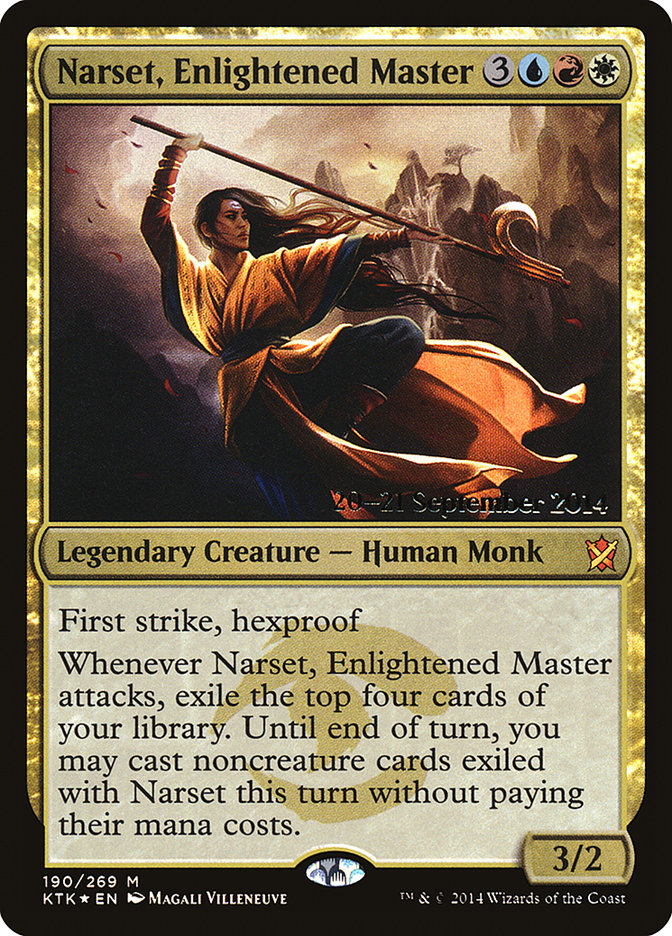 Narset, Enlightened Master [Foil] :: PKTK