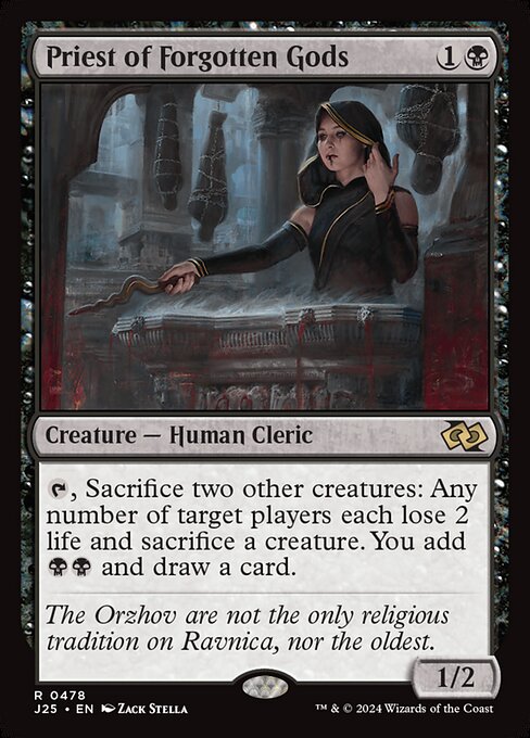 J25: Priest of Forgotten Gods