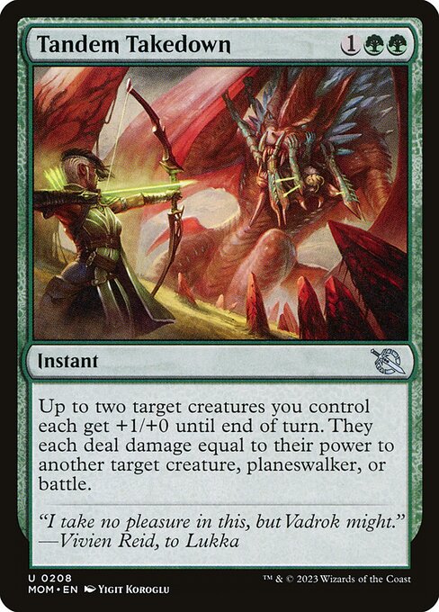 MOM: Tandem Takedown (Foil)