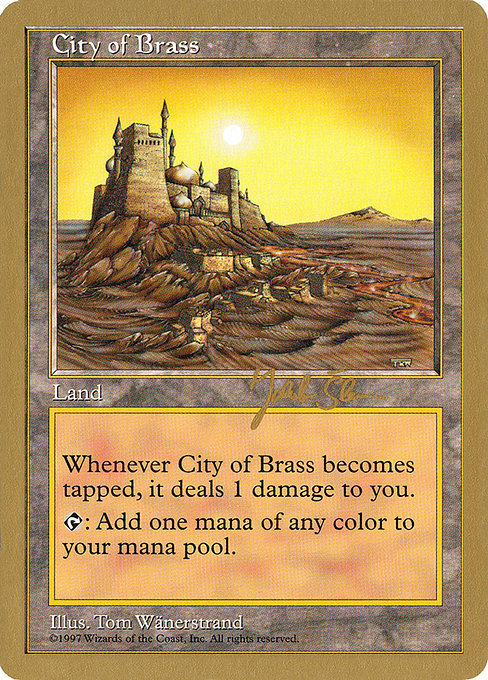 WC97: City of Brass - 1997 Jakub Slemr (5ED)