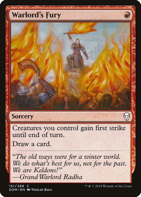 DOM: Warlord's Fury (Foil)
