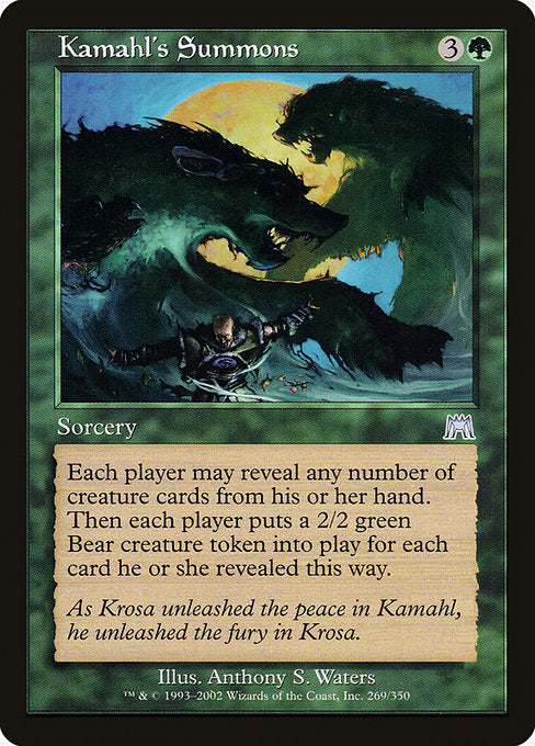 ONS: Kamahl's Summons