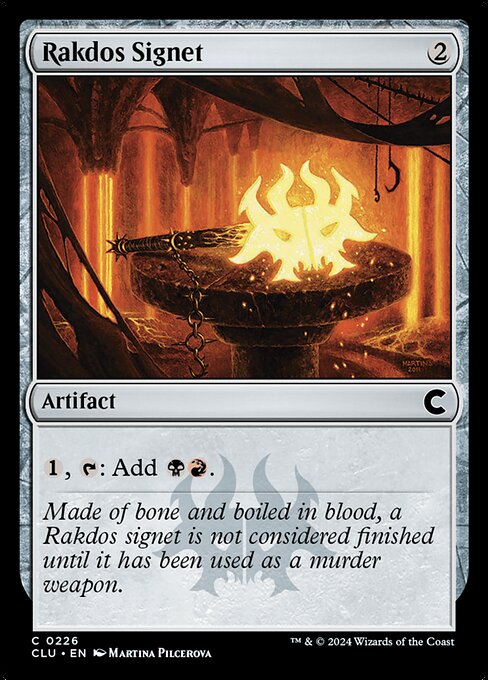 CLU: Rakdos Signet