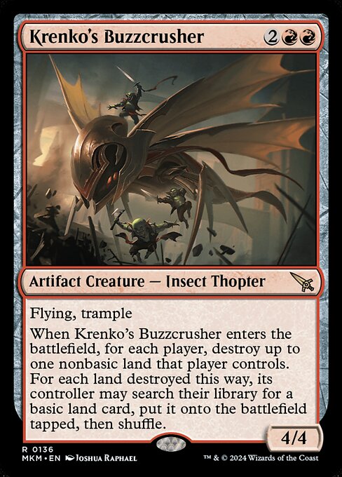 MKM: Krenko's Buzzcrusher (Foil)