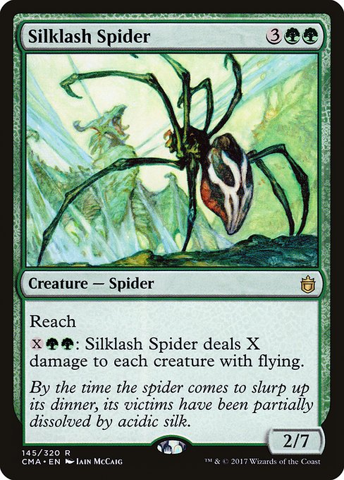 CMA: Silklash Spider