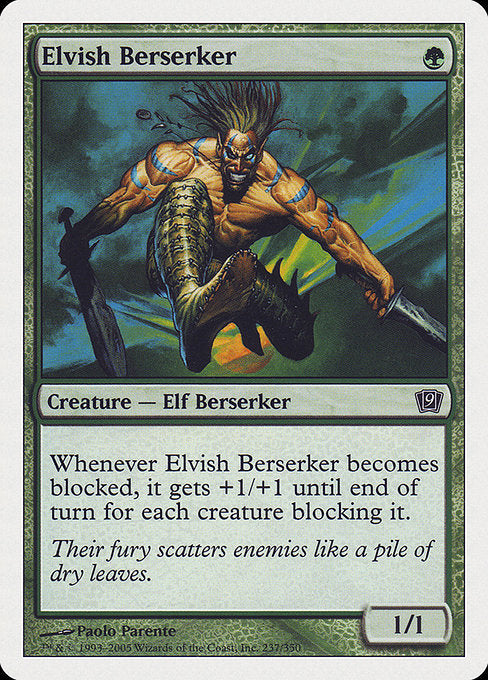 9ED: Elvish Berserker
