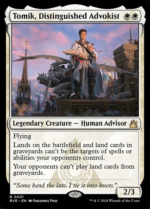 RVR: Tomik, Distinguished Advokist (Foil)