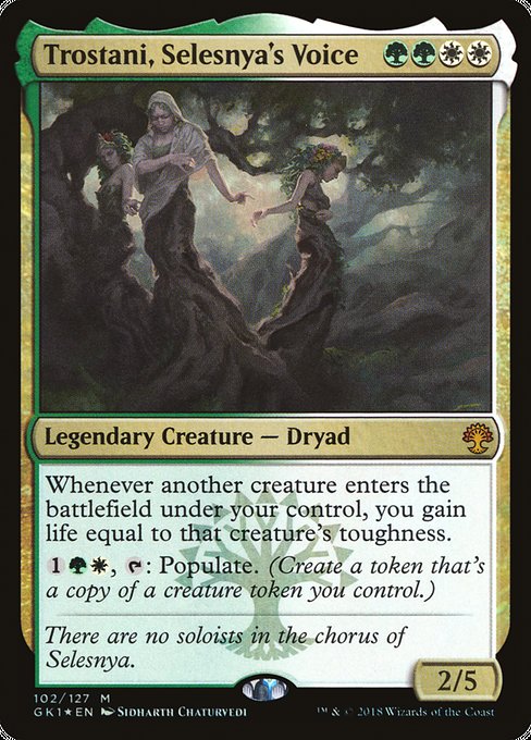 GK1: Trostani, Selesnya's Voice (Foil)