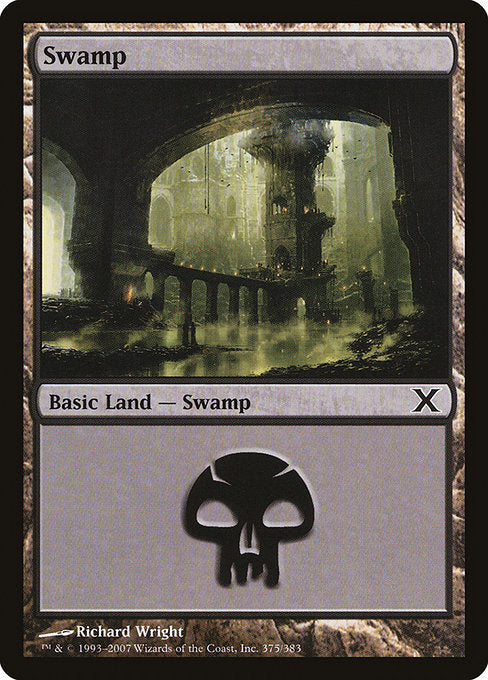 10E: Swamp (375) (Foil)