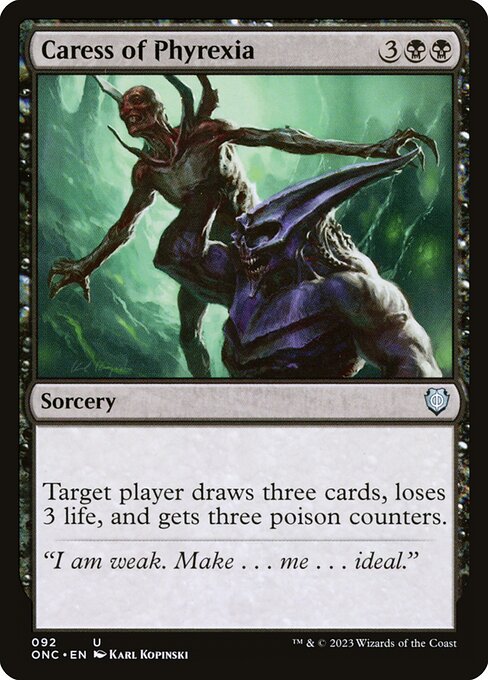 ONC: Caress of Phyrexia