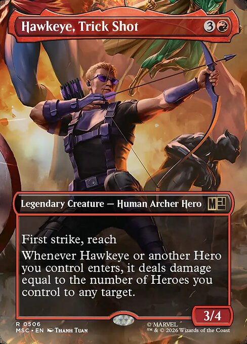 MSC: Hawkeye, Trick Shot (Borderless)
