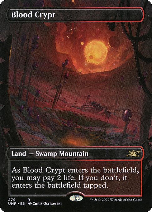 UNF: Blood Crypt (Borderless) (Foil)