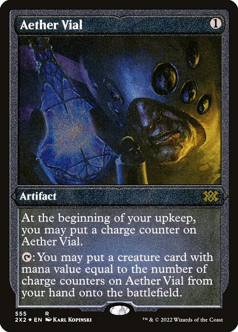 2X2: Aether Vial (Foil Etched)