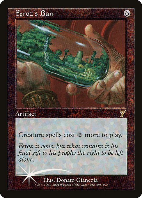 7ED: Feroz's Ban (Foil)