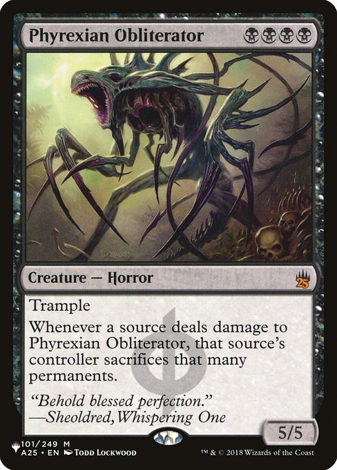 PLST: Phyrexian Obliterator