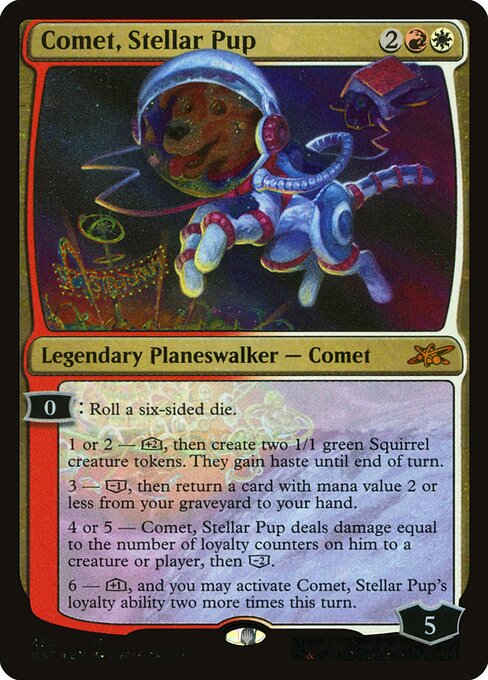 UNF: Comet, Stellar Pup (Galaxy Foil)