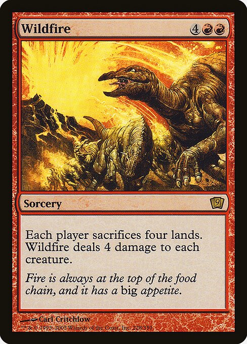 9ED: Wildfire (Foil)