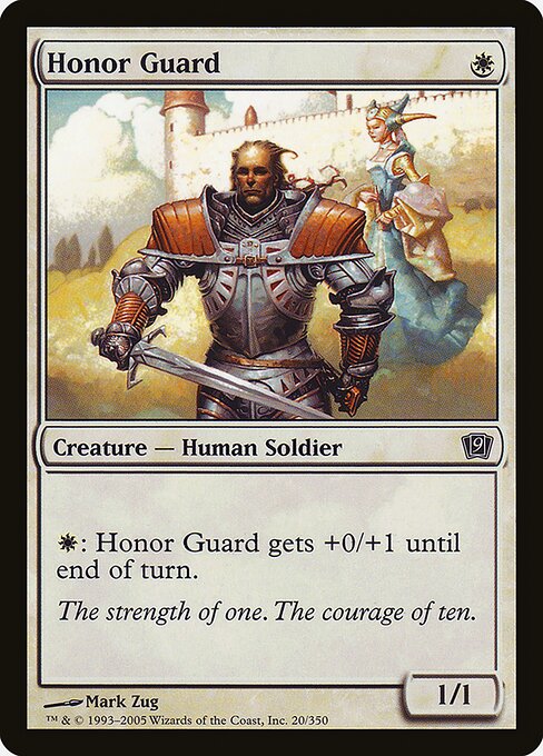 9ED: Honor Guard (Foil)