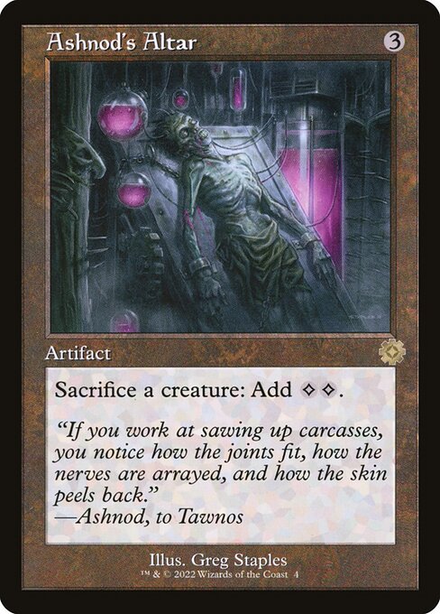 BRR: Ashnod's Altar (Foil)