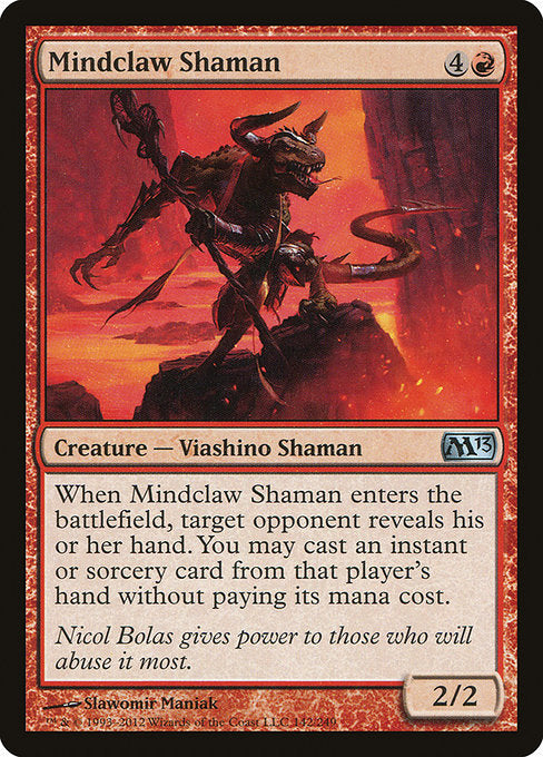 M13: Mindclaw Shaman (Foil)