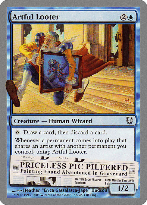 UNH: Artful Looter