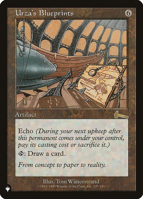 PLST: Urza's Blueprints
