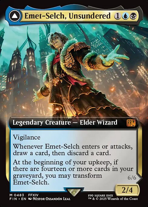 FIN: Emet-Selch, Unsundered (Extended Art) (Foil)