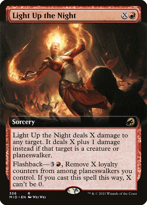 MID: Light Up the Night (Extended Art) (Foil)