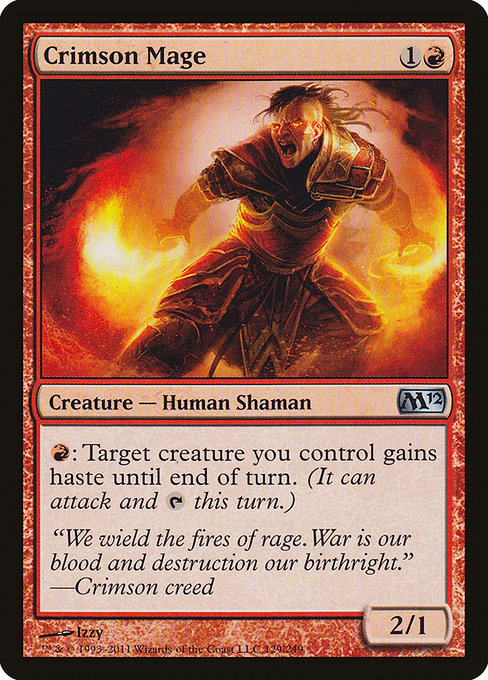 M12: Crimson Mage (Foil)