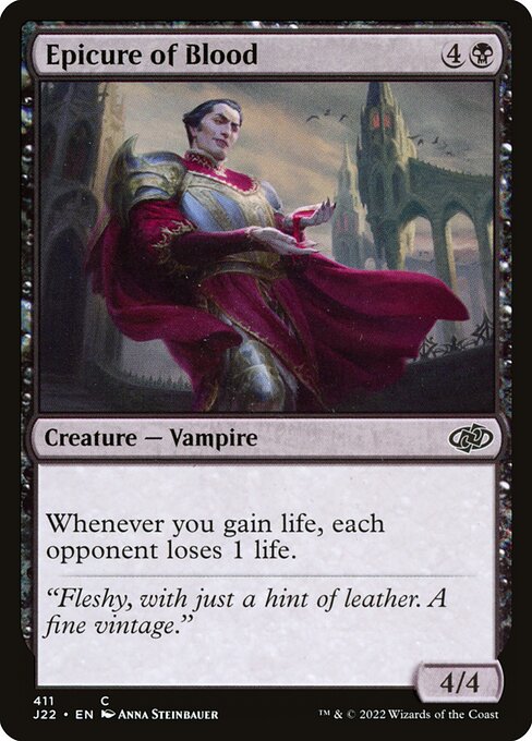 J22: Epicure of Blood