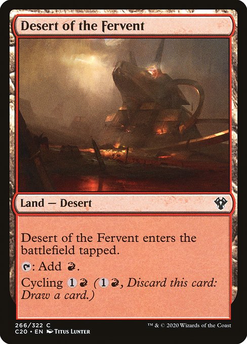 C20: Desert of the Fervent