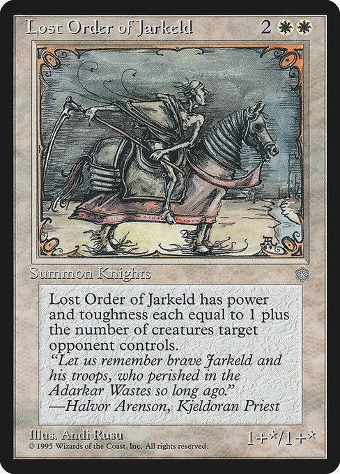 ICE: Lost Order of Jarkeld