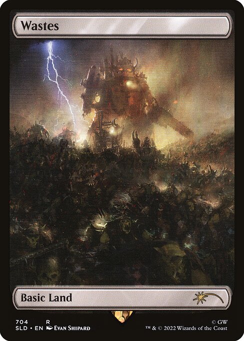 SLD: Wastes (704) - Full Art (Foil)