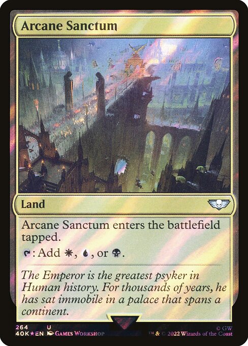 40K: Arcane Sanctum (Surge Foil)
