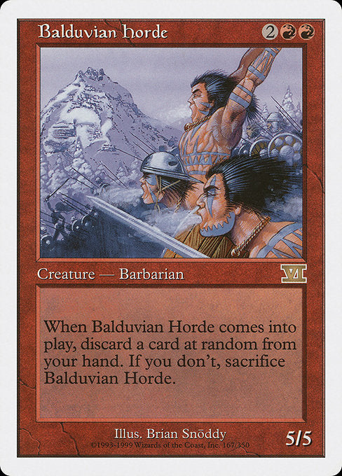 6ED: Balduvian Horde