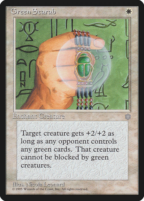 ICE: Green Scarab