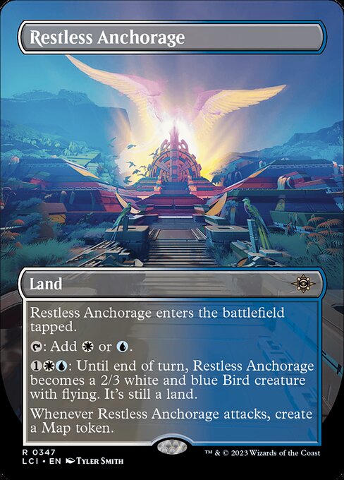 LCI: Restless Anchorage (Borderless) (Foil)