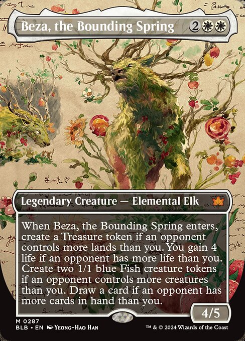 BLB: Beza, the Bounding Spring (Borderless) (Foil)