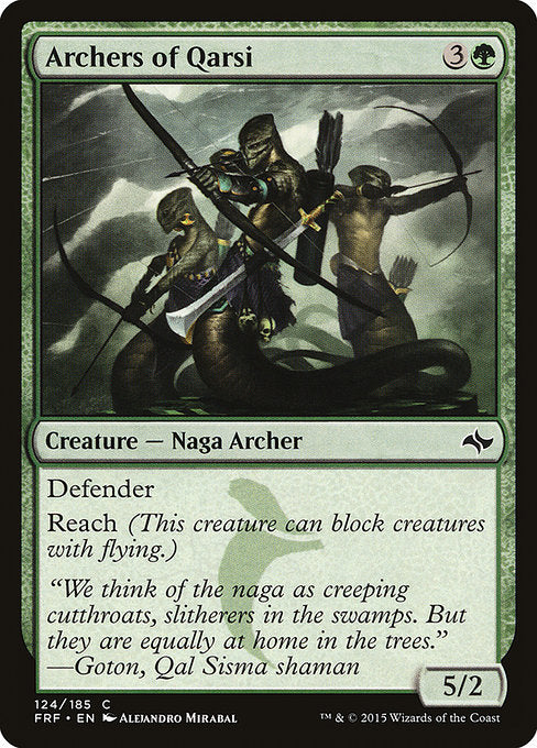 FRF: Archers of Qarsi (Foil)