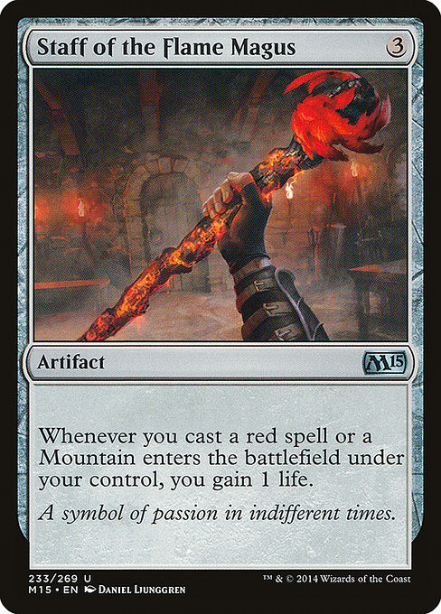 M15: Staff of the Flame Magus (Foil)