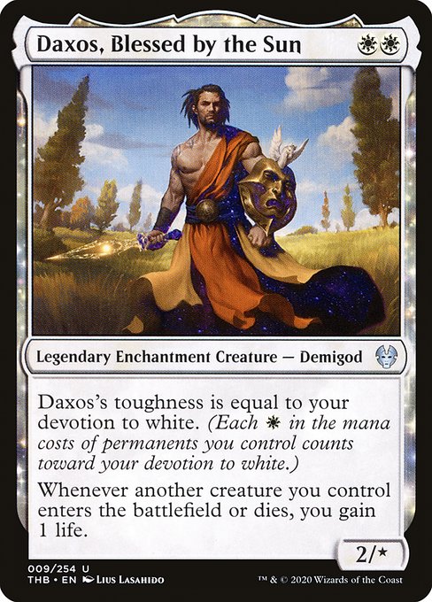 THB: Daxos, Blessed by the Sun