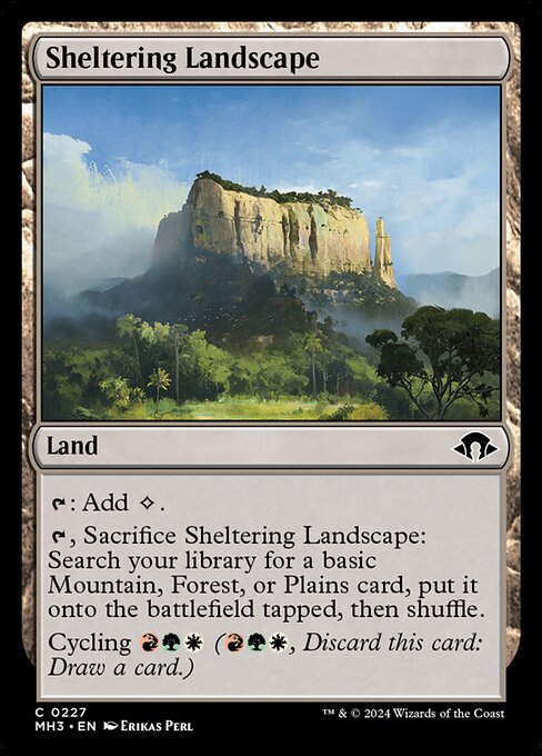 MH3: Sheltering Landscape (Foil)