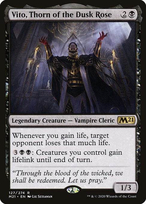 M21: Vito, Thorn of the Dusk Rose